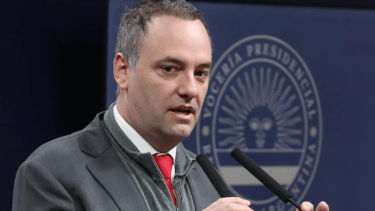 Adorni respaldó al ministro. 