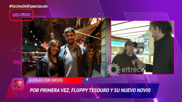 Floppy Tesouro presentó a Salvador, su nuevo novio y habló de la posibilidad de volver a ser madre. 