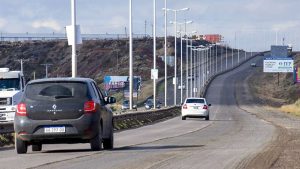 Ruta 7: desvíos a la altura de Centenario por obras del EPEN, esta noche