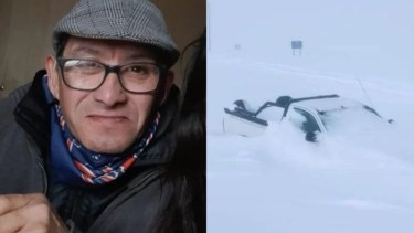 Encuentran muerto al empleado rural que había desaparecido en medio del temporal de nieve en Chubut