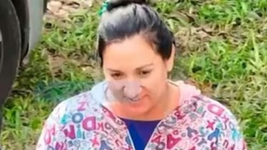 Millapi, una de las detenidas por la desaparición de Loan. Foto: gentileza La Nación. 