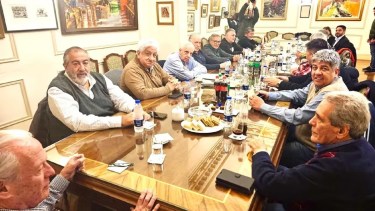 La CGT se reunió para definir  su plan de lucha. Foto: gentileza Infobae. 