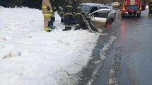 Imagen de Murió una mujer en un choque frontal sobre la Ruta 40 en Siete Lagos: tránsito cerrado hasta «nuevo aviso» este miércoles