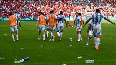 El árbitro sueco Glenn Nyberg, estuvo a cargo del polémico partido entre la Selección Argentina Sub-23 y Marruecos.