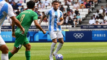 Nicolás Otamendi opinó sobre el partido contra Francia en los cuartos de los Juegos Olímpicos.