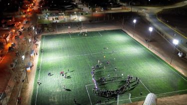 El flamante predio de Cutral Co es apto para realizar diferentes actividades. (Prensa municipalidad de Cutral Co)