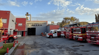 Allanamiento en el cuartel de bomberos de Allen.