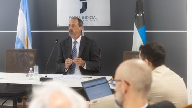 Le quebró la muñeca a un juez, golpeó a un fiscal, a la policía y a más funcionarios en Viedma: terminó imputado