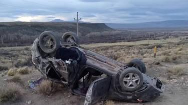 Murió un hombre en un vuelco sobre Ruta 40. Foto: gentileza