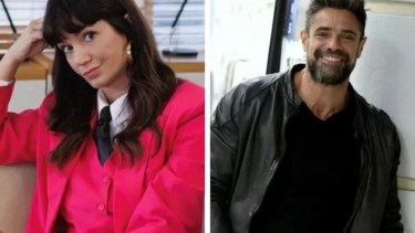 Griselda Siciliani y Luciano Castro