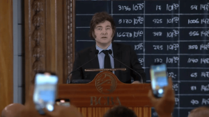 Javier Milei: «Caputo es el mejor ministro de la historia argentina»