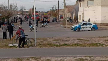 Se incendió una vivienda en un barrio de Neuquén  (Foto: gentileza)