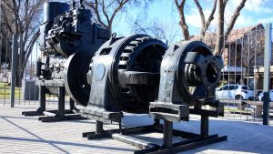 El motor de CALF que iluminó la ciudad de Neuquén