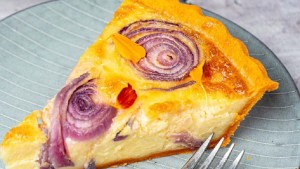 Tarta de cebolla y queso para cocineros principiantes