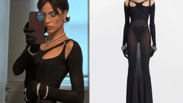 La cantante argentina utilizó un vestido de miles de dólares pero a muchos de les gustó.