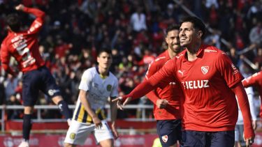Kevin Lomónaco, el inesperado goleador de Independiente. (FBaires)