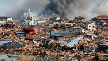 Terremoto de 2011 en Japón. AFP
