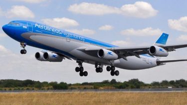 Aerolíneas Argentinas.