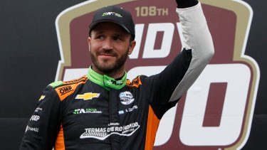 Agustín Canapino deja de correr en la Indycar. 