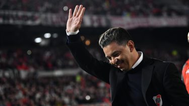 Gallardo tuvo su recibimiento en su vuelta al Monumental.