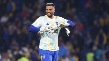 Chiquito atajó en dos partidos del ciclo de Fernando Gago como entrenador de Boca. Archivo
