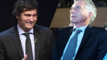 Macri y Milei: respaldo al rumbo, críticas al camino