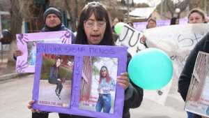 Marcha por el crimen de Sabina Silva en Mainqué: la familia denunció «amenazas»