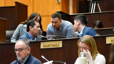 Los diputados de Neuquén del frente Neuquinizate. (Archivo/Matías Subat).