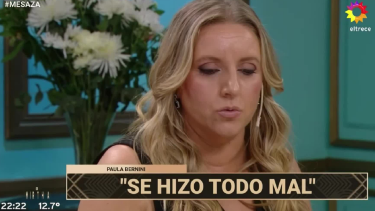 Paula Bernini habló de la desaparición de Loan en el programa de Mirtha Legrand. 