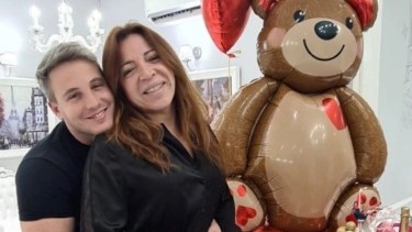Lizy Tagliani y Sebastián Nebot