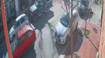 Imagen de Video | Chocó a un motociclista en Roca y se fugó: el padre del joven busca identificar al conductor