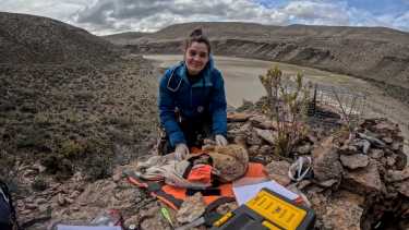 Sofía creció en Chilecito, pero eligió a la Patagonia como su lugar en el mundo. Foto: gentileza Franco Bucci.