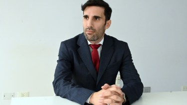 Suracce regresa a la conducción del Colegio de la capital rionegrina. Foto: Marcelo Ochoa.