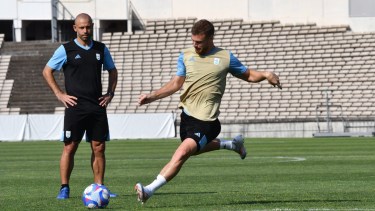 Javier Mascherano prepara el once para el cruce ante Francia. Foto: @Argentina.