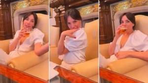 Difunden un polémico video de Alberto Fernández y Tamara Pettinato en el despacho presidencial