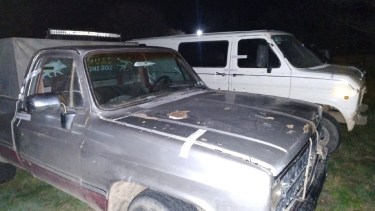 Las camionetas fueron secuestradas cerca de Guardia Mitre.