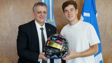 El joven de 21 años es el nuevo embajador de YPF. 