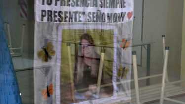 En la escuela albergue de Aguada San Roque recuerdan a la docente Mónica Jara. (Matías Subat)