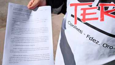 Unter Cipolletti ayer presentó recursos para exigir la devolución de los descuentos aplicados. Foto: Florencia Salto
