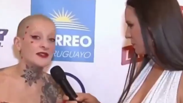 Juliana Scaglione asistió a un evento en Uruguay y generó polémica.