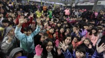Imagen de Ni el frío pudo con los festejos por el Día de las Infancias