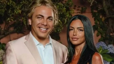 Cristian Castro y su novia