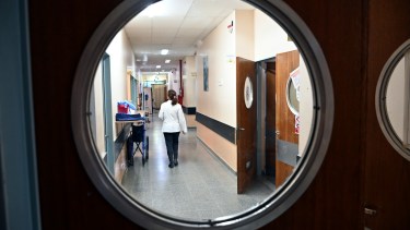 La situación hospitalaria podría debatirse finalmente en el ámbito parlamentario. Foto: Marcelo Ochoa.