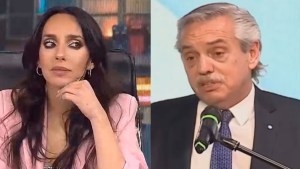 Alberto Fernández y Tamara Pettinato: salió a la luz un nuevo video y es desde el sillón de Rivadavia