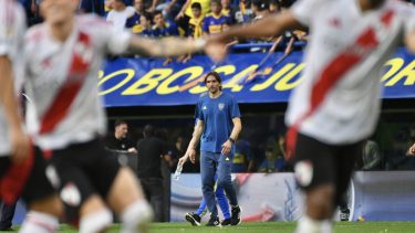 Diego Martínez aseguró que quiere seguir en Boca. (Foto: Fotobaires)