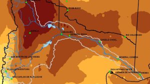 Viento de hasta 110 km/h: el mapa de las ráfagas que afectan a Neuquén y Río Negro, este jueves
