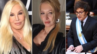 Susana Giménez, Yuyito González y Javier Milei
