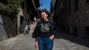 Mónica llegó de Brasil a Bariloche para montar su  taller de ideas e ilustraciones