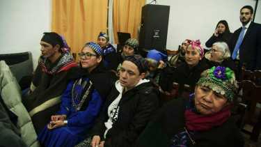 Algunas de las personas que fueron condenadas el año pasado por usurpación en Villa Mascardi, vuelven a estar acusadas en las causas del segundo juicio. Foto: Archivo