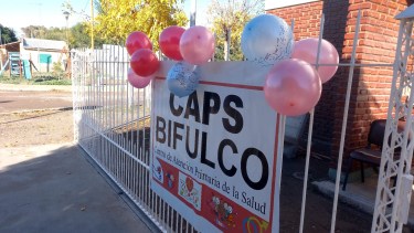 El CAPS de barrio Bifulco queda en plena zona oeste de Allen. Foto: Gentileza.